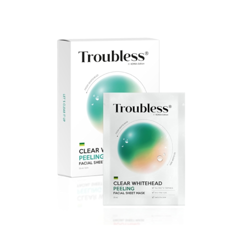 Clear Whitehead Peeling Sheet Mask TROUBLESS